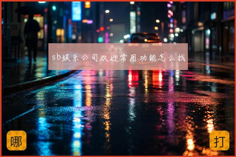 sb娱乐公司欢迎常用功能怎么找